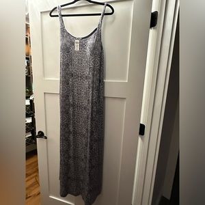 Soma WKND Sleeveless Twist-Strap Maxi Bra casual lounge Dress XL New With Tags